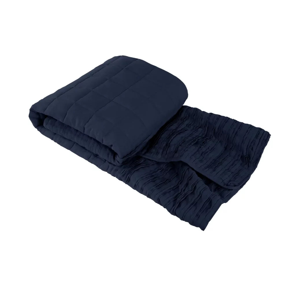 Throw 180/130cm Navy