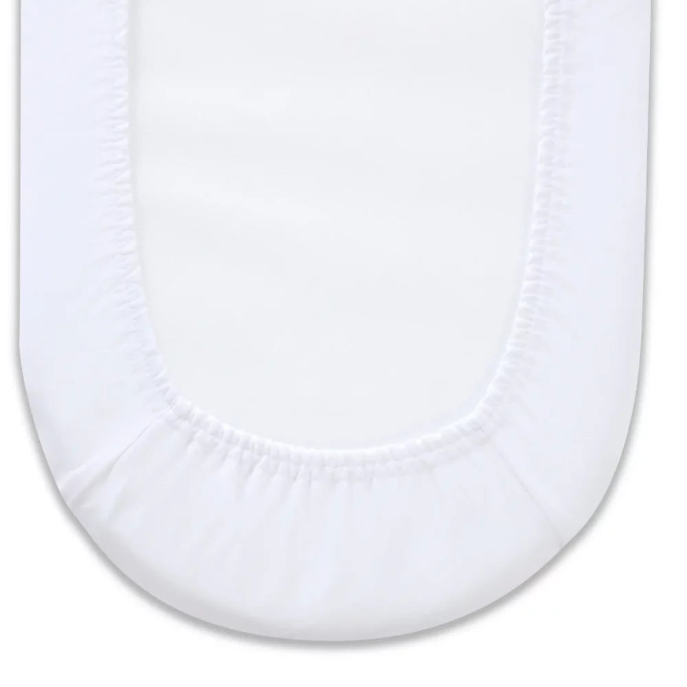 Baby Pram 30/73/9cm Fitted Sheet White